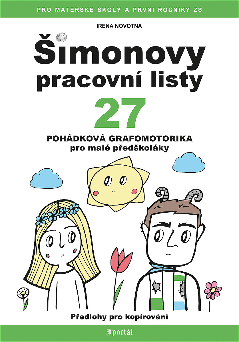 Šimonovy pracovní listy 27 – pohádková grafomotorika pro malé předškoláky
